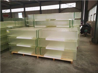 U Shaped Glass Panels