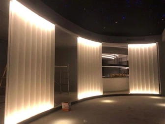 U Glass Wall Panels For Office Decorative
